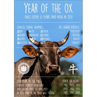 12355 Year of the Ox 2021 ENGELSTALIG